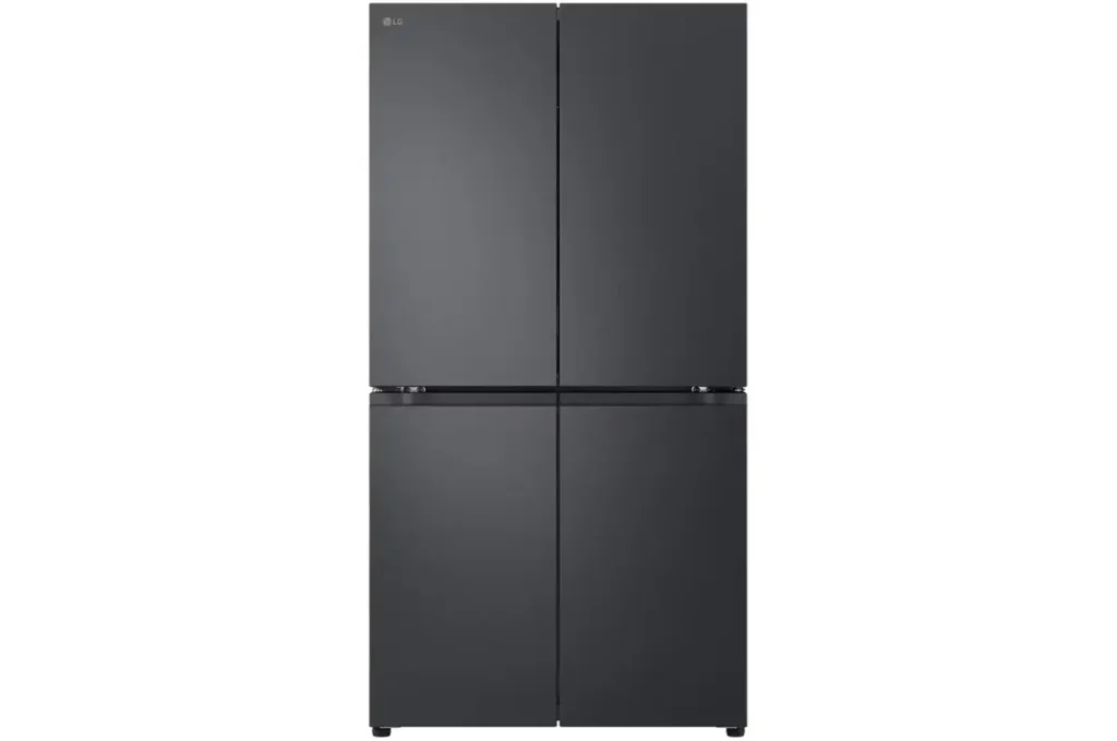 665L French Door Fridge in Matte Black Finish