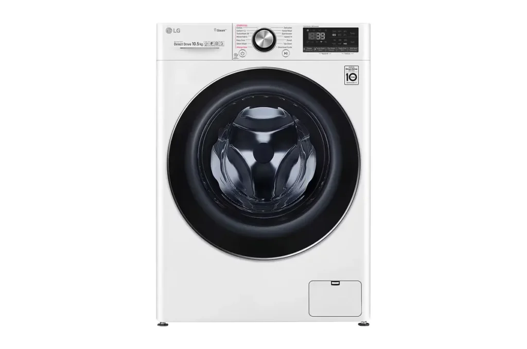 10.5kg Front Load Washer with AI Direct Drive™ and Steam+