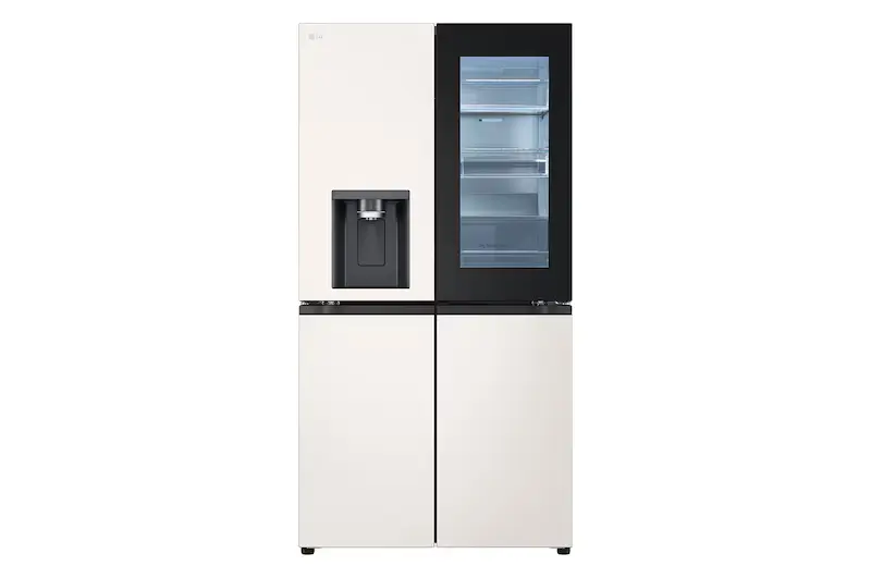 601L French Door Fridge with InstaView Door-in-Door & Water Purifier in Beige